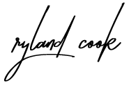 Ryland Cook signature