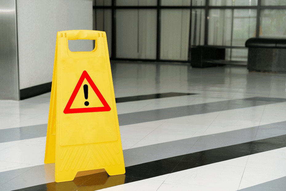 Warning! Don't cut corners!