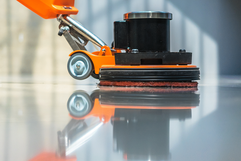 Floor cleaning machine