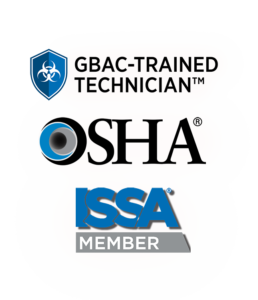 GBAC Trained, OSHA, ISSA Member